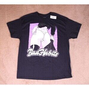 Bad Habits Graphic Tee T-Shirt (XL) - NEW W/OUT TAGS!